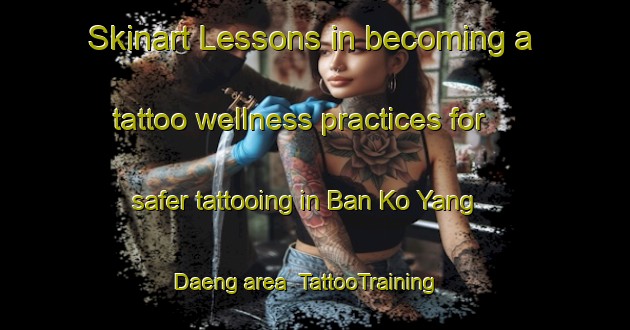 Skinart Lessons in becoming a tattoo wellness practices for safer tattooing in Ban Ko Yang Daeng area | TattooTraining | TattooClasses | SkinartTraining-Thailand