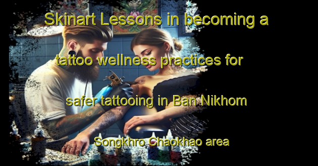Skinart Lessons in becoming a tattoo wellness practices for safer tattooing in Ban Nikhom Songkhro Chaokhao area | TattooTraining | TattooClasses | SkinartTraining-Thailand