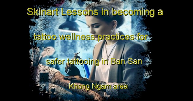 Skinart Lessons in becoming a tattoo wellness practices for safer tattooing in Ban San Khong Ngam area | TattooTraining | TattooClasses | SkinartTraining-Thailand