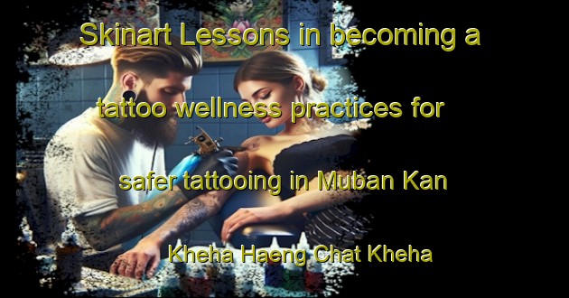 Skinart Lessons in becoming a tattoo wellness practices for safer tattooing in Muban Kan Kheha Haeng Chat Kheha Chumchon Surin area | TattooTraining | TattooClasses | SkinartTraining-Thailand