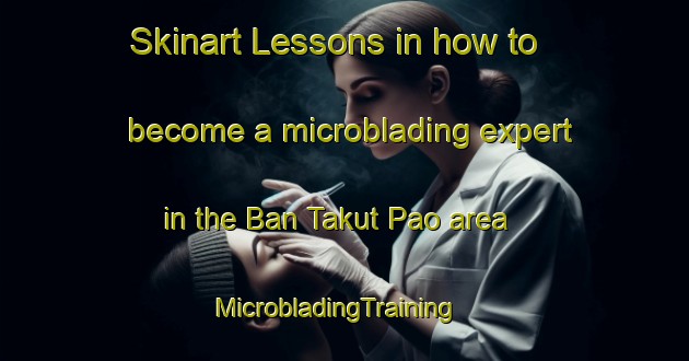 Skinart Lessons in how to become a microblading expert in the Ban Takut Pao area | MicrobladingTraining | MicrobladingClasses | SkinartTraining-Thailand