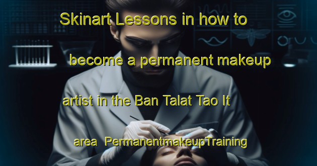 Skinart Lessons in how to become a permanent makeup artist in the Ban Talat Tao It area | PermanentmakeupTraining | PermanentmakeupClasses | SkinartTraining-Thailand