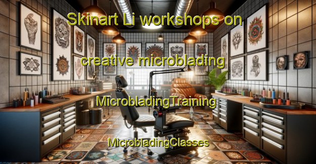 Skinart Li workshops on creative microblading | #MicrobladingTraining #MicrobladingClasses #SkinartTraining-Thailand