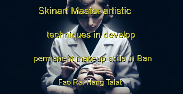 Skinart Master artistic techniques in develop permanent makeup skills in Ban Fao Rai Hang Talat | PermanentmakeupTraining | PermanentmakeupClasses | SkinartTraining-Thailand