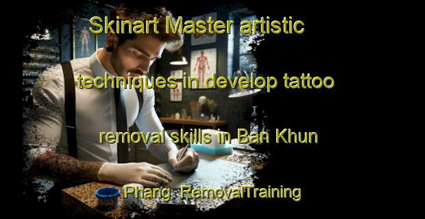 Skinart Master artistic techniques in develop tattoo removal skills in Ban Khun Phang | RemovalTraining | RemovalClasses | SkinartTraining-Thailand