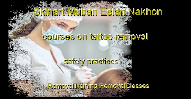 Skinart Muban Esian Nakhon courses on tattoo removal safety practices | #RemovalTraining #RemovalClasses #SkinartTraining-Thailand