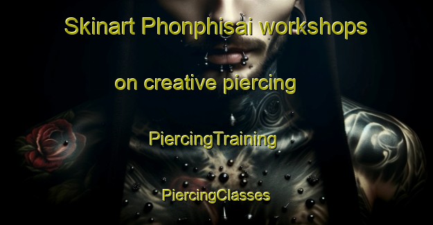 Skinart Phonphisai workshops on creative piercing | #PiercingTraining #PiercingClasses #SkinartTraining-Thailand