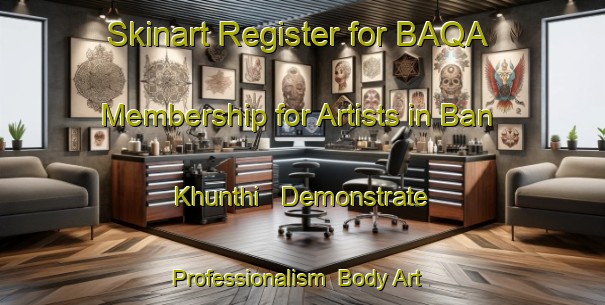 Skinart Register for BAQA Membership for Artists in Ban Khunthi - Demonstrate Professionalism | Body Art Qualification Authority | BAQA-Thailand