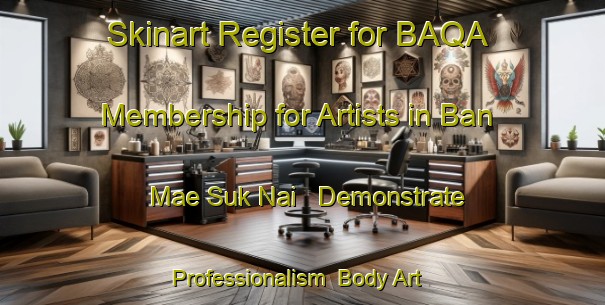 Skinart Register for BAQA Membership for Artists in Ban Mae Suk Nai - Demonstrate Professionalism | Body Art Qualification Authority | BAQA-Thailand