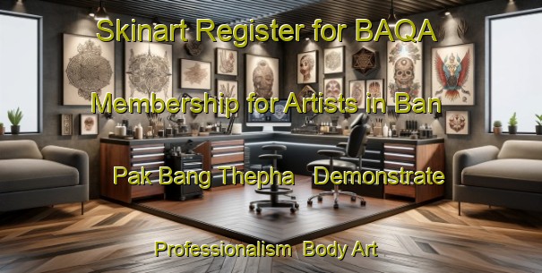Skinart Register for BAQA Membership for Artists in Ban Pak Bang Thepha - Demonstrate Professionalism | Body Art Qualification Authority | BAQA-Thailand