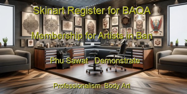 Skinart Register for BAQA Membership for Artists in Ban Phu Sawat - Demonstrate Professionalism | Body Art Qualification Authority | BAQA-Thailand