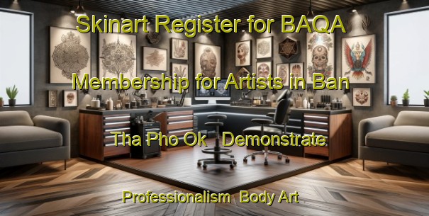 Skinart Register for BAQA Membership for Artists in Ban Tha Pho Ok - Demonstrate Professionalism | Body Art Qualification Authority | BAQA-Thailand