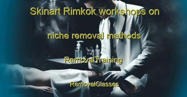Skinart Rimkok workshops on niche removal methods | RemovalTraining | RemovalClasses | SkinartTraining-Thailand