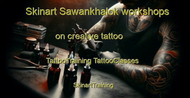 Skinart Sawankhalok workshops on creative tattoo | #TattooTraining #TattooClasses #SkinartTraining-Thailand