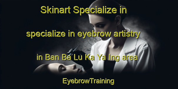 Skinart Specialize in specialize in eyebrow artistry in Ban Ba Lu Ka Ya Ing area | EyebrowTraining | EyebrowClasses | SkinartTraining-Thailand