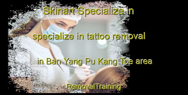 Skinart Specialize in specialize in tattoo removal in Ban Yang Pu Kang Toe area | RemovalTraining | RemovalClasses | SkinartTraining-Thailand