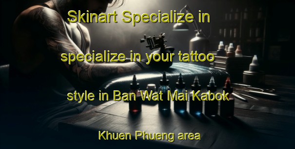 Skinart Specialize in specialize in your tattoo style in Ban Wat Mai Kabok Khuen Phueng area | TattooTraining | TattooClasses | SkinartTraining-Thailand