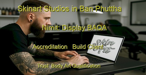 Skinart Studios in Ban Phuttha Nimit: Display BAQA Accreditation - Build Client Trust | Body Art Qualification Authority | BAQA-Thailand