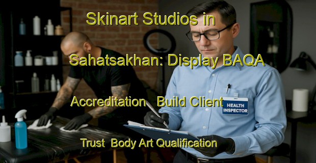 Skinart Studios in Sahatsakhan: Display BAQA Accreditation - Build Client Trust | Body Art Qualification Authority | BAQA-Thailand