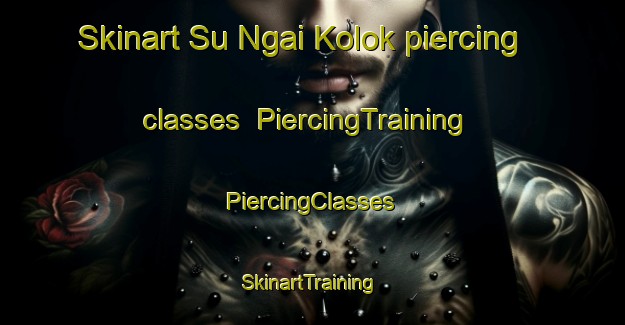 Skinart Su Ngai Kolok piercing classes | #PiercingTraining #PiercingClasses #SkinartTraining-Thailand