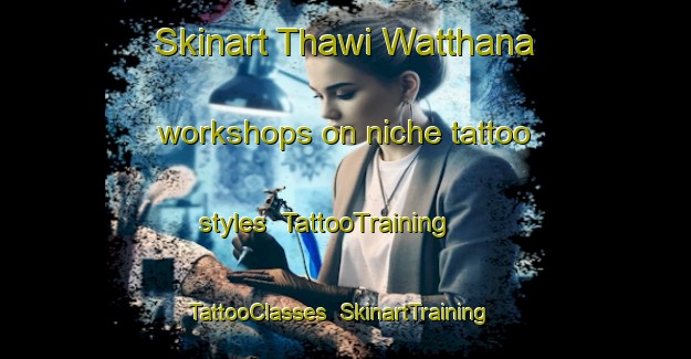Skinart Thawi Watthana workshops on niche tattoo styles | TattooTraining | TattooClasses | SkinartTraining-Thailand