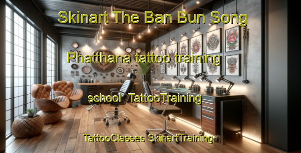 Skinart The Ban Bun Song Phatthana tattoo training school | #TattooTraining #TattooClasses #SkinartTraining-Thailand