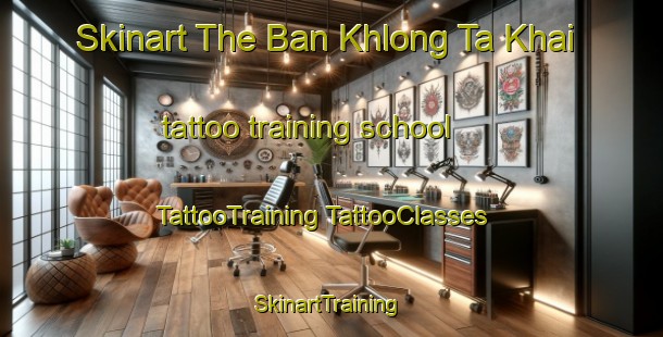 Skinart The Ban Khlong Ta Khai tattoo training school | #TattooTraining #TattooClasses #SkinartTraining-Thailand