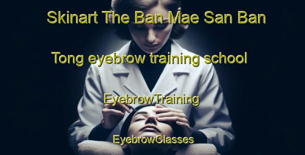Skinart The Ban Mae San Ban Tong eyebrow training school | EyebrowTraining | EyebrowClasses | SkinartTraining-Thailand
