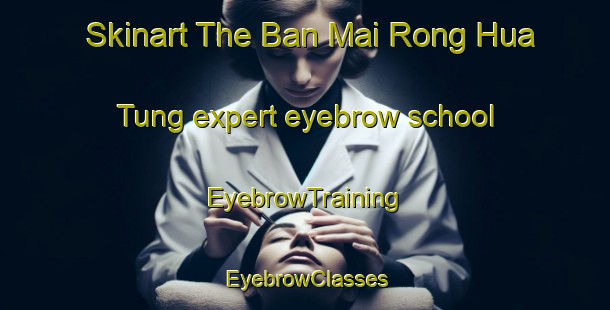 Skinart The Ban Mai Rong Hua Tung expert eyebrow school | EyebrowTraining | EyebrowClasses | SkinartTraining-Thailand