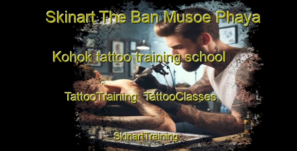 Skinart The Ban Musoe Phaya Kohok tattoo training school | TattooTraining | TattooClasses | SkinartTraining-Thailand