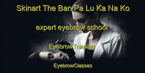 Skinart The Ban Pa Lu Ka Na Ko expert eyebrow school | EyebrowTraining | EyebrowClasses | SkinartTraining-Thailand
