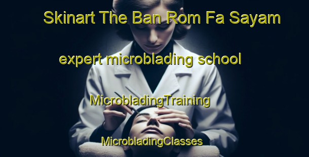 Skinart The Ban Rom Fa Sayam expert microblading school | MicrobladingTraining | MicrobladingClasses | SkinartTraining-Thailand