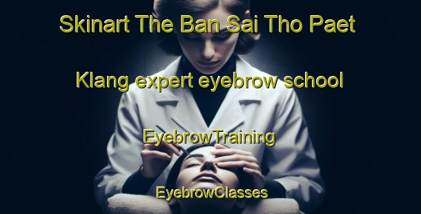 Skinart The Ban Sai Tho Paet Klang expert eyebrow school | EyebrowTraining | EyebrowClasses | SkinartTraining-Thailand