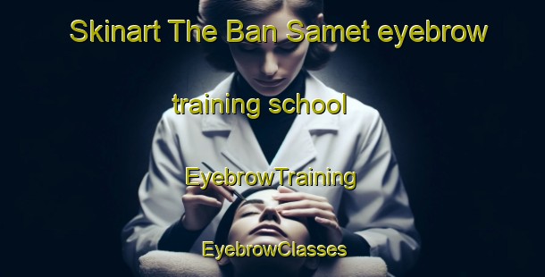 Skinart The Ban Samet eyebrow training school | EyebrowTraining | EyebrowClasses | SkinartTraining-Thailand