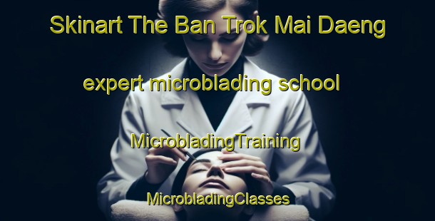 Skinart The Ban Trok Mai Daeng expert microblading school | #MicrobladingTraining #MicrobladingClasses #SkinartTraining-Thailand