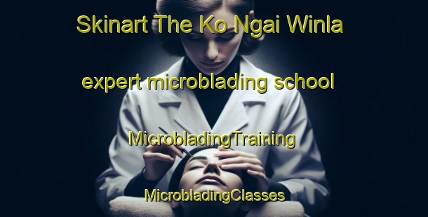 Skinart The Ko Ngai Winla expert microblading school | #MicrobladingTraining #MicrobladingClasses #SkinartTraining-Thailand