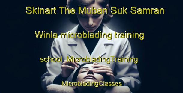 Skinart The Muban Suk Samran Winla microblading training school | #MicrobladingTraining #MicrobladingClasses #SkinartTraining-Thailand