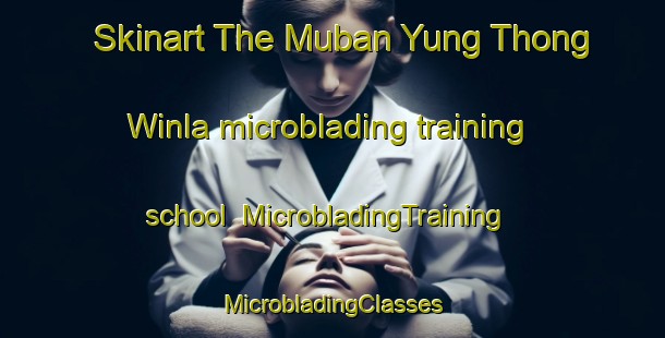 Skinart The Muban Yung Thong Winla microblading training school | #MicrobladingTraining #MicrobladingClasses #SkinartTraining-Thailand