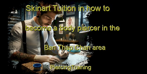 Skinart Tuition in how to become a body piercer in the Ban Thap Chan area | PiercingTraining | PiercingClasses | SkinartTraining-Thailand