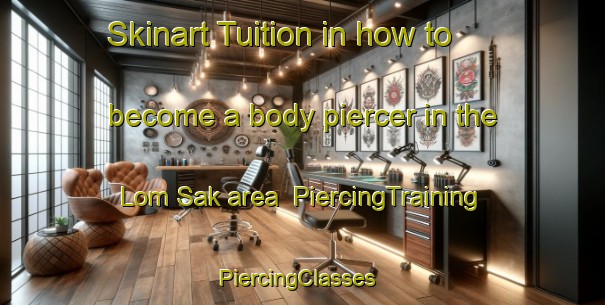 Skinart Tuition in how to become a body piercer in the Lom Sak area | PiercingTraining | PiercingClasses | SkinartTraining-Thailand