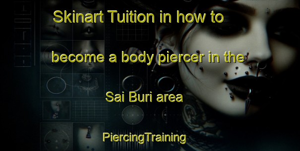 Skinart Tuition in how to become a body piercer in the Sai Buri area | PiercingTraining | PiercingClasses | SkinartTraining-Thailand