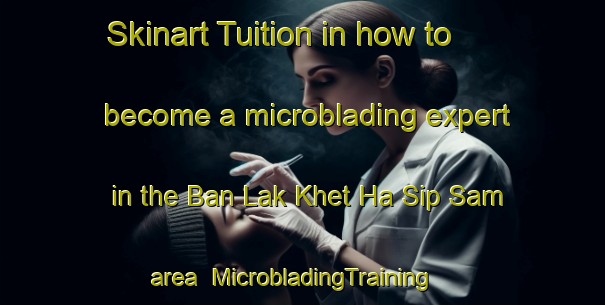 Skinart Tuition in how to become a microblading expert in the Ban Lak Khet Ha Sip Sam area | MicrobladingTraining | MicrobladingClasses | SkinartTraining-Thailand