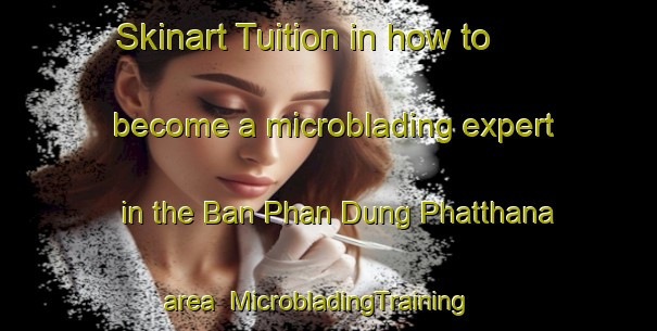Skinart Tuition in how to become a microblading expert in the Ban Phan Dung Phatthana area | MicrobladingTraining | MicrobladingClasses | SkinartTraining-Thailand