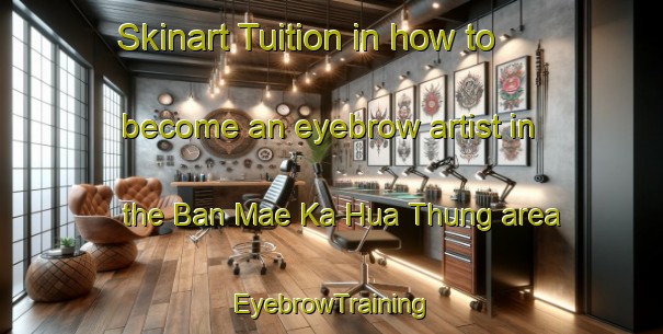 Skinart Tuition in how to become an eyebrow artist in the Ban Mae Ka Hua Thung area | EyebrowTraining | EyebrowClasses | SkinartTraining-Thailand