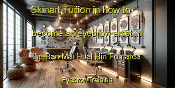Skinart Tuition in how to become an eyebrow artist in the Ban Mai Huai Hin Fon area | EyebrowTraining | EyebrowClasses | SkinartTraining-Thailand