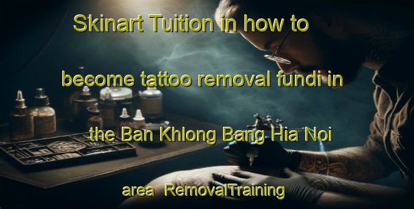 Skinart Tuition in how to become tattoo removal fundi in the Ban Khlong Bang Hia Noi area | RemovalTraining | RemovalClasses | SkinartTraining-Thailand