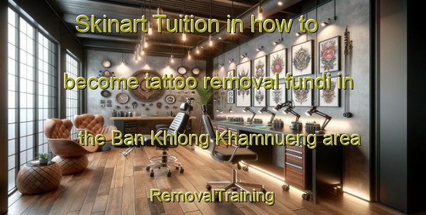 Skinart Tuition in how to become tattoo removal fundi in the Ban Khlong Khamnueng area | RemovalTraining | RemovalClasses | SkinartTraining-Thailand