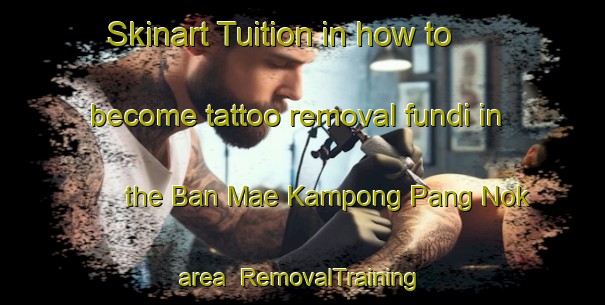 Skinart Tuition in how to become tattoo removal fundi in the Ban Mae Kampong Pang Nok area | RemovalTraining | RemovalClasses | SkinartTraining-Thailand