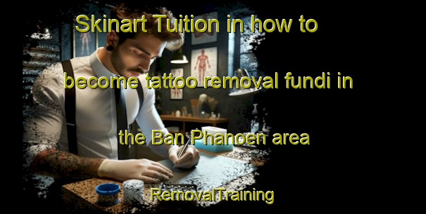 Skinart Tuition in how to become tattoo removal fundi in the Ban Phanoen area | RemovalTraining | RemovalClasses | SkinartTraining-Thailand