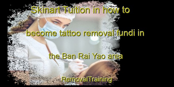 Skinart Tuition in how to become tattoo removal fundi in the Ban Rai Yao area | RemovalTraining | RemovalClasses | SkinartTraining-Thailand